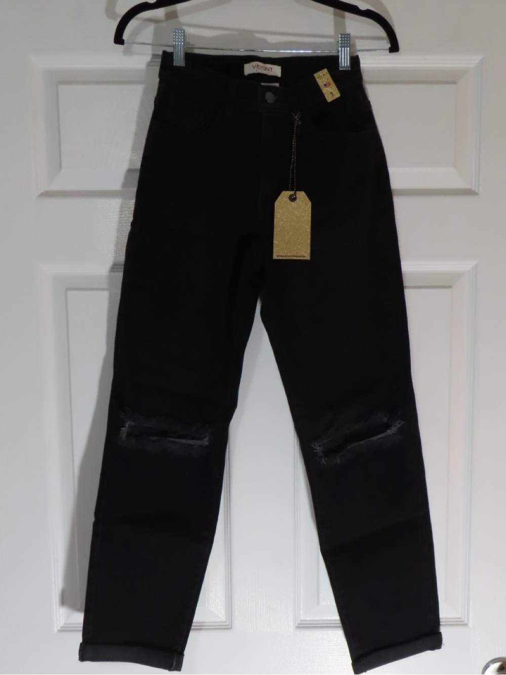 Grey Bandit Black Ryder Boyfriend Jeans